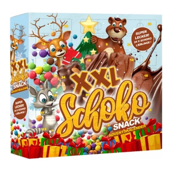 Mars – XXL Chocoladesnack Adventskalender – 838 gram